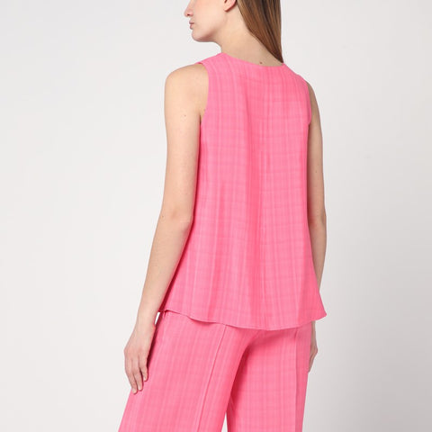 Semicouture Semicouture Pink Prya viscose top