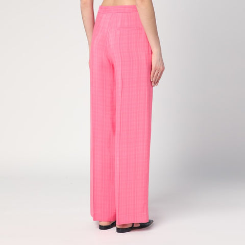 Semicouture Semicouture Pink viscose Marlee trousers