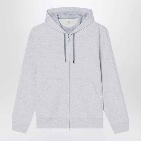 Brunello Cucinelli Brunello Cucinelli Light grey sweatshirt in cotton blend